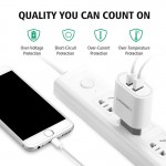 Ugreen 5V3.4A Universal USB Charger Travel Wall Charger Adapter Portable EU UK Plug Smart Mobile Phone Charger for iPhone Tablet