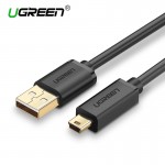 Ugreen Mini USB Cable Mini USB to USB Fast Data Charger Cable for Cellular Phones MP3 MP4 Players Tablets GPS Digital Camera HDD