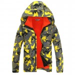 Unisex Professional Mission Jacket Tech Mountain Coat 3in1 Camo Waterproof Rain Jacket Snow Coat