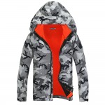 Unisex Professional Mission Jacket Tech Mountain Coat 3in1 Camo Waterproof Rain Jacket Snow Coat