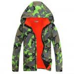 Unisex Professional Mission Jacket Tech Mountain Coat 3in1 Camo Waterproof Rain Jacket Snow Coat