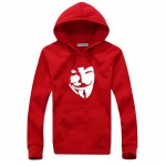 V for Vendetta Sweatshirt Men Hoodies Fashion Solid Fleece Hoodie Mens Suit Pullover Men's Tracksuits Moleton Masculino