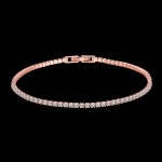 VALEN BELA Fashion Crystals Bracelets for Women Chain & Link Pulseiras Rose Gold Plated Jewelry Women Bracelet SZ3101