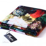 [VIANOSI]  Newest Design Bandana Printing Winter Scarf Women Shawls Thicken Warm Scarves Wool Brand Scarf Woman Wrap VA070