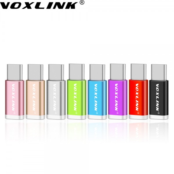 VOXLINK Original Type C to Micro USB Adapter Sync Data Type C charger Adapter For Huawei P9 Oneplus 2 Xiaomi Samsung S7