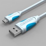 Vention Micro USB Cable 1m,2m,3m Mobile Phone Charging Cable 2.0 Data sync Charger Cable for HTC Android Phone