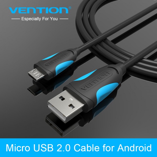 Vention Micro USB Cable 1m,2m,3m Mobile Phone Charging Cable 2.0 Data sync Charger Cable for HTC Android Phone