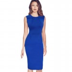 Vfemage Womens Celebrity Elegant Vintage Ruched Pinup Wear To Work Office Business Casual Party Fitted Bodycon Pencil Dress 2095