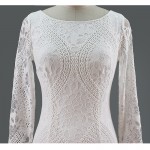 Vfemage Womens Elegant Sexy See Through Sleeves Lace Work Casual Cocktail Party Mother of Bride Fitted Pencil Sheath Dress 4738