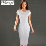 Vfemage Womens Floral Elegant Vintage Party Special Occasion Bridesmaid Mother of Bride Bodycon Dress 3939