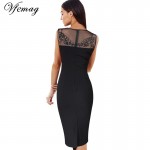 Vfemage Womens Sexy Hot Sequin Glitter See Through Mesh Party Club Evening Special Occasion Bodycon Embroidery Dress 3087