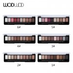 WODWOD Brand Earth Color Eyeshadow Palette Makeup Glitter Eye Palette Maquiagem Profissional Matte Colour Pigment Eye Shadow