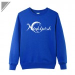 Winter Dress Hip Hop Pullover O-Neck Tracksuits Sportswear Men's Brand Nightwish Rock Band Printed Sweatshirt Large Size Blazer 