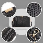 Women Bag 2016 Women Messenger Bags Small Wave Clutch Bags Handbags Women Famous Brands Designer Bolsa Feminina Mochila Black