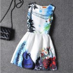 Women Dress 2017 Women Summer Casual Dress Vintage Sexy Party Vestidos Ladies Vestido De Festa Women Dresses Maxi Boho Clothing