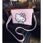 Women Hello Kitty Messenger Bags Minnie Mickey Bag Leather Handbags Clutch Bag Bolsa Feminina mochila Bolsas Female  sac a main