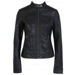 Women Leather Jacket Single Pimkie Washed PU Leather Motorcycle Jacket PIMKIE Jacket Slim Female Soft Leather Large Size S-XXXL