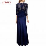 Women Long Dress Lace Party 2017 Summer Elegant Femme Wedding Robe Vintage Lace Bodycon Dresses Evening Maxi Vestidos