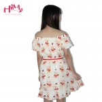 Women Loose Summer Cotton Bunny Dress Lace Up Kawaii Casual Cute Cartoon Print Short Sleeve Princess Party Dresses Plus Size One