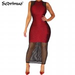 Women Sexy red/black/white Lace Dress Sexy Club Dress backless bodycon Evening Club Wear Mesh Party Dress Vestidos De Festa  