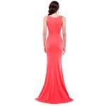 Women Sleeveless Sexy Tank O-Neck Maxi Dresses Casual Brief Casual Summer Women Mermaid Dress Long Dresses Vestido Free Shipping