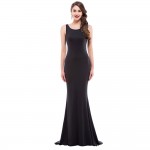 Women Sleeveless Sexy Tank O-Neck Maxi Dresses Casual Brief Casual Summer Women Mermaid Dress Long Dresses Vestido Free Shipping