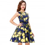 Women Summer Dresses Audrey Hepburn Sexy Robe Rockabilly 50s 60s Vintage Dress Vestidos Pinup Cotton Jurken Retro Casual Dress