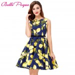 Women Summer Dresses Audrey Hepburn Sexy Robe Rockabilly 50s 60s Vintage Dress Vestidos Pinup Cotton Jurken Retro Casual Dress