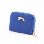 Women Wallet 2017 Bowknot Zipper Coin Purse Wearable Short Wallet Handbag Female Wallet Women Clutch Purses Carteira Feminina