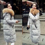 Women Winter Jackets Parkas 2016 Duck Down Coat Large Raccoon Fur Collar Thickening Jacket Outerwear Female Snow Wear Brand