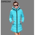 Women's Jacket Winter 2017 New Medium-Long Cotton Parka Plus Size Coat Slim Ladies Casual Clothing Hot Sale