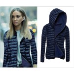 Women's Padded Coat 2017 Spring Jacket Women Long Sleeve Coats Women's Jackets Winter Jackets  Hooded Thin Slim