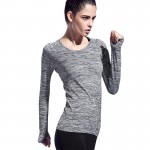 Women's professional fitness  Long Sleeve Shirts quick-drying Women s Fitness   Shirts