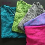 Women's professional fitness  Long Sleeve Shirts quick-drying Women s Fitness   Shirts