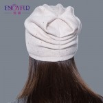 Women's winter hat knitted wool beanies female fashion skullies casual outdoor ski caps thick warm hats for women