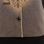 XJXKS New 2017 Autumn And Winter women's thickening Cashmere sweater outerwear cardigan plus size winter jacket women