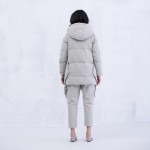 XianRan Women Down Coat Long Loose Sleeves Removable Cotton Casual Winter Coat Plus Size Free Shipping