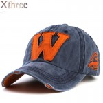 Xthree hot cotton embroidery letter W baseball cap snapback caps fitted bone casquette hat for men custom hats