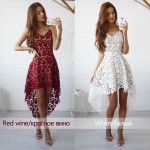 YI-NOKI Summer Fashion Women Sexy Dress Boho Casual Mini Bodycon Dresses Women Plus Size White Sexy Lace Beach Maxi Dress