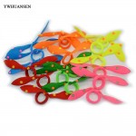 YWHUANSEN 50pcs/lot Rabbit ears scrunchy Elastic Hair Band Ties Girls Hair Accessories Headdress Decoration for hair rubber band