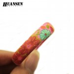 YWHUANSEN Wholesale 50 Pieces High quality women hair accessories for girls Nylon Gum ties Elastic hair bands scrunchies