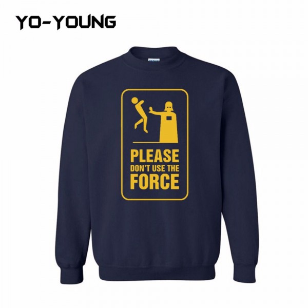 Yo-Young Mens Casual Cotton Sweatshirt Star Wars Darth Vader Funny Printed chandal hombre moleton masculino Quality Customized