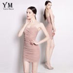 YuooMuoo New Sexy Bodycon Dress Women Little Black Dress Spaghetti Strap Club Mini Dress Sundress Hot Sale Women Clothing