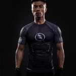 ZOOM 3D Printed T-shirts Men Compression Shirt Raglan Short Sleeve Flash Cosplay Costume Quick Dry Crossfit Clothing Tops Male