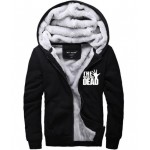 hip hop hoodies The Walking Dead sweatshirts men 2016 new winter thicken man hoodie men's sportswear casual plus size M-4XL