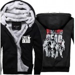 hip hop hoodies The Walking Dead sweatshirts men 2016 new winter thicken man hoodie men's sportswear casual plus size M-4XL