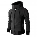 hoodies men 100% Cotton 2016 autumn Winter fashion men hoodies casual mens sweatshirt solid color warm men hoodies black gray