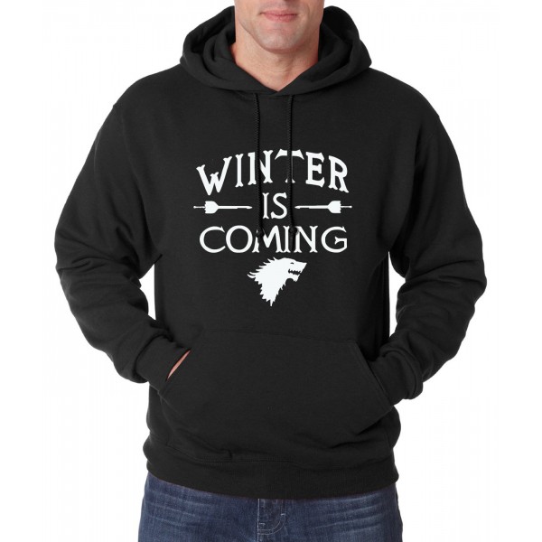 hot sale 2016 autumn winter new Game of Thrones Winter Is Coming men sweatshirts hoodie fleece hooded men fashion brand clothing