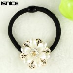 isnice 5pcs/lot Flower Women hair accessories 2016 Fashion barrettes Women Gum for Hair Ornaments