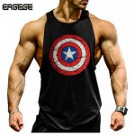 musculation!2017 vest bodybuilding clothing and fitness men undershirt  tank tops tops golds men undershirt XXL world of thanks